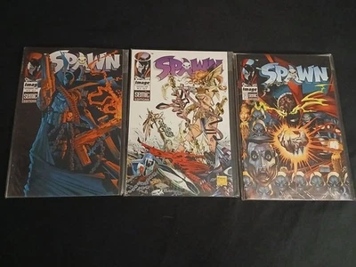 SPAWN #4 5 6 SEMIC EDITIONS Image Comics Todd McFarlane - Image 1 of 4
