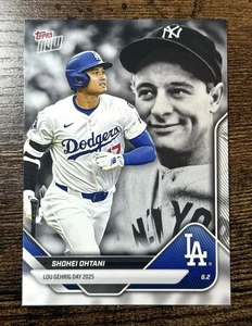 Shohei Ohtani 2025 Topps Now Lou Gehrig # LGD-26 - Imagen 1 de 2