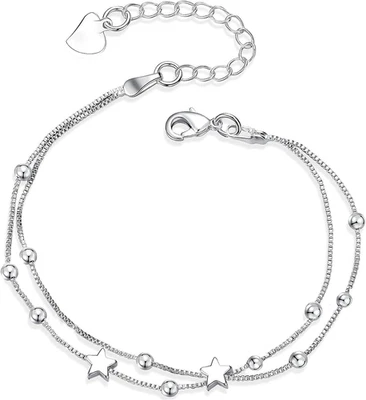 Armbänder Für Frauen Sterling - Verstellbare Layered Armband - Mädchen - Bild 1 von 4