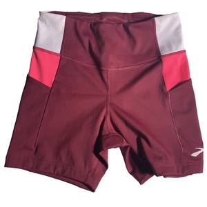 Brooks Damengröße Medium Method 5" kurze Strumpfhose Razmatazz Quarz 4-Wege-Stretch - Bild 1 von 10