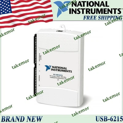 NI USB-6215 Scheda Acquisizione Dati 779677-01 Dispositivo I/O Multifunzione Spedizione Gratuita - Immagine 1 di 4