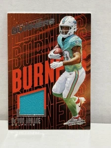 2023 Panini Absolute Absolute Burners #AB-7 De'Von Achane Miami Dolphins - Bild 1 von 2