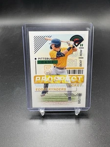 Eddie Rynders /199 - 2024 Panini Prospect Edition lámina azul #63 piratas - Imagen 1 de 2