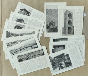 FIRENZE CITTA'-I PONTI E LE PORTE EDIZIONI FOLLI-SERIE 12 CARTOLINE-D16-120 - Picture 1 of 1