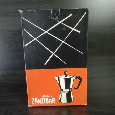 CAFFETTIERA MOKA ZANZIBAR BIALETTI VINTAGE  9 TAZZE  - Immagine 1 di 4