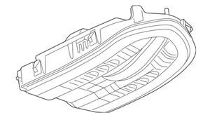 Genuine Porsche Overhead Roof Console - 958-868-404-K - For Porsche Macan 15-25 - Picture 1 of 9