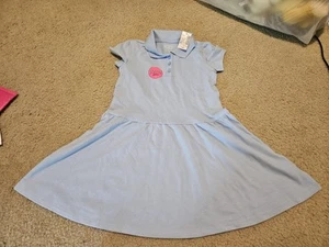 The Childrens Place Blue Short Sleeve Fit and Flare Casual Dress Size 5T NWT - Picture 1 of 6