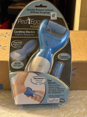 Removedor de callos motorizado inalámbrico PedEgg Power (nuevo en paquete) Foto 1 de 2