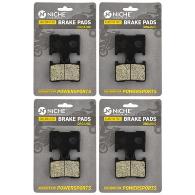 NICHE Brake Pad Set for Yamaha RX1 RS Vector ER LTX Venture Rear Organic 4 Pack - Image 1 of 4
