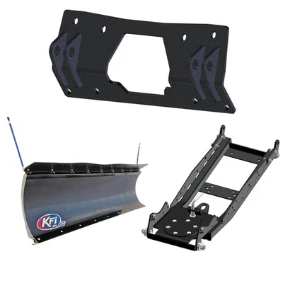 KFI Snow Plow Kit 72" (Poly) For Polaris Ranger Crew SP 570 Northstar EPS 2022 - Image 1 of 2