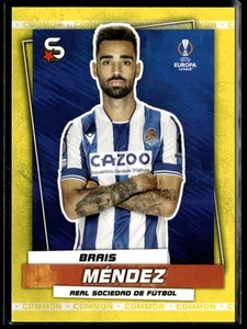 2022-23 Topps UEFA Club Competitions Superstars #177 Brais Mendez Common Yellow - Picture 1 of 2