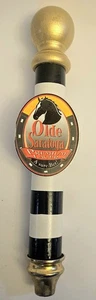 Vintage Olde Saratoga Lager Beer Tap Handle Horse Racing Pole Design NY Bar - Picture 1 of 6