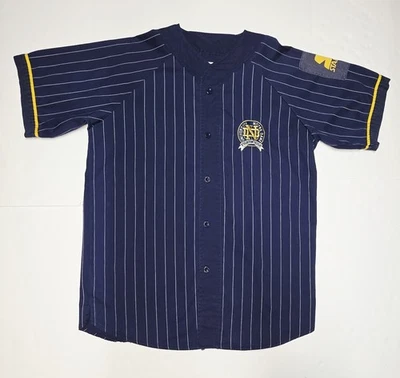 Camiseta deportiva de béisbol vintage de la NCAA irlandesa de lucha de Notre Dame para hombre grande Foto 1 de 4