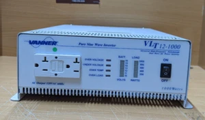 Vanner VLT12-1000 Pure Sine Power Inverter 1000 Watt (Untested, As Is) - Picture 1 of 9