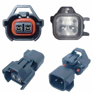 Fuel injection adapter - NIPPON DENSO (Female) to BOSCH EV6 (Male) injector plug - Imagen 1 de 1
