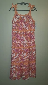 NEW GIRLS CAT & JACK LONG MAXI SUMMER SUNDRESS SIZE XXL 18 - Picture 1 of 4