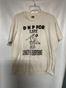 RARE Vintage XL D H P for life T-Shirt rap hip hop promo shirt - Picture 1 of 4