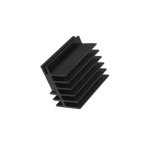 SK481-50-SA Radiator: geprägt schwarz L: 50mm W: 30mm H: 45mm Aluminium FISCHER - Bild 1 von 1