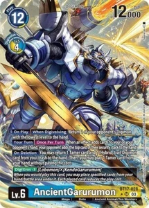 AncientGarurumon (Alternate Art) BT17-028 SR (English) Digimon Secret Crisis - Picture 1 of 1