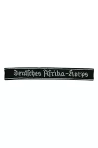 Elite Deutsches Afrika-Korps EM/NCO cuff title - Picture 1 of 1