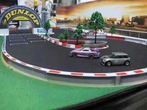 1:76 Fully Proportional Hobby Grade RC Race Track Set with 1 Turbo Racing RC Car - Picture 1 of 15