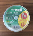 Maxell  DVD-R  25 Stck mit Kopfhrer 