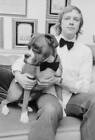 English Lyricist Tim Rice And His Boxer Dog Music Old Photo