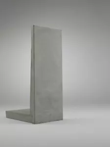 12er Mauerwinkel Sichtbeton außen 155x90x50 Winkelstützen Mauerscheiben L-Steine - Bild 1 von 2