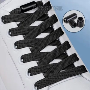 ELASTIC LACES NO TIE LACES LAZY LACES FOR ADULTS AND KIDS - Picture 1 of 23