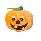 Vintage 1982 Dakin Pumpkin Jack O Lantern Orange Plush Stuffed Animal Halloween