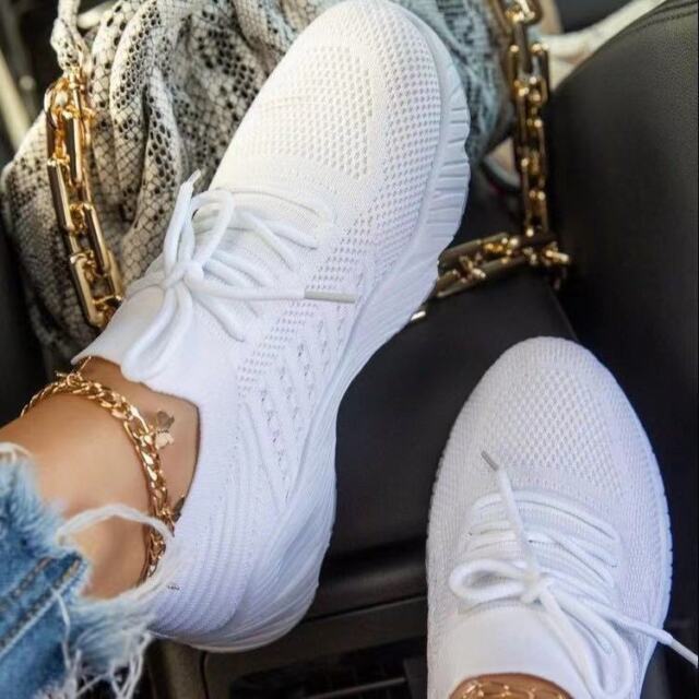 Zapatillas blancas - mujer