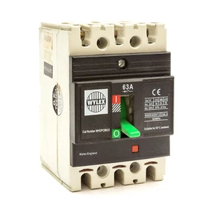 Wylex NHGPCB633 7PBGB363 63A MCCB 3 Phase Circuit Breaker G Frame VAT INC - Picture 1 of 6