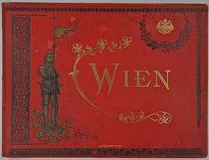 VIENNA VINTAGE Photograph Album 19th century. Römmler & Jonas. WIEN 1896. - Picture 1 of 1