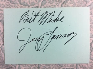 Jerry Lanning - Texas - Search for Tomorrow - Autographed 1968 - Picture 1 of 2