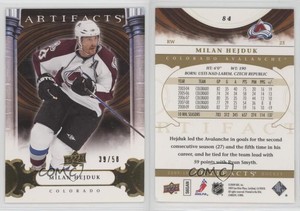 2009-10 Upper Deck Artifacts Gold /50 Milan Hejduk #84