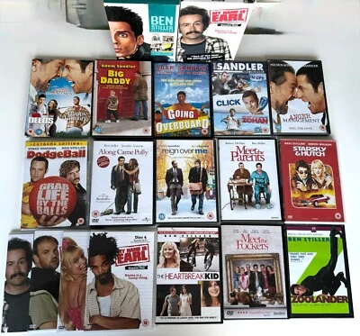 20 DVD Bundle Adam Sandler Ben Stiller My Name Is Earl Set Comedy Film Lot 1 - Image 1 of 4