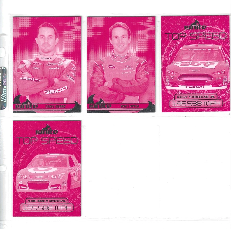 2013 Ignite MAGENTA PARALLEL PROOFS--#33 Scott Speed--ONE CARD ONLY! - Image 1 of 1