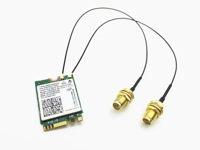 2Pcs MHF4 to RP-SMA Female Pigtail for NGFF/M.2 WIFI/WLAN/3G/4GModules 25cm - Image 1 of 4