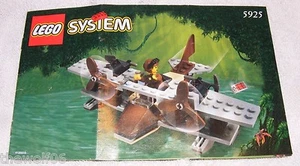 LEGO Pontoon Plane 5925 1999 SOLO MANUALE ISTRUZIONI - Foto 1 di 1