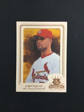 2003 Donruss Diamond Kings Portraits #147 Albert Pujols White Framed Cardinals