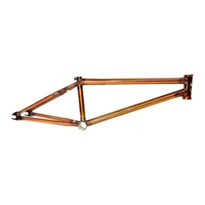 S&M BIKES BTM MIKE HODER SIGNATURE 21" FRAME TRANS ORANGE BMX FRAME HUTCH HARO - Picture 1 of 1