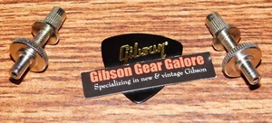 Gibson Les Paul Bridge Post Studs Nickel Hex Nashville Guitar Parts HP Project T - Picture 1 of 3