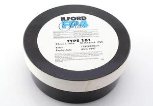 Ilford FP4 Type 101 35mm 100ft Bulk Roll Expired 1997. Sealed - Picture 1 of 2