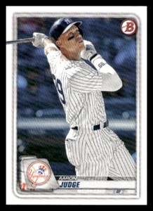 2020 Bowman #2 Aaron Judge New York Yankees  Baseball card