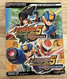 Brady Games Mega Man Battle Network 5 Colonel Protoman Strategy Guide HAS WEAR - Picture 1 of 22
