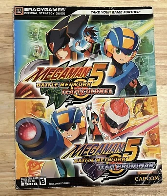 Brady Games Mega Man Battle Network 5 Colonel Protoman Strategy Guide HAS WEAR - Image 1 of 4