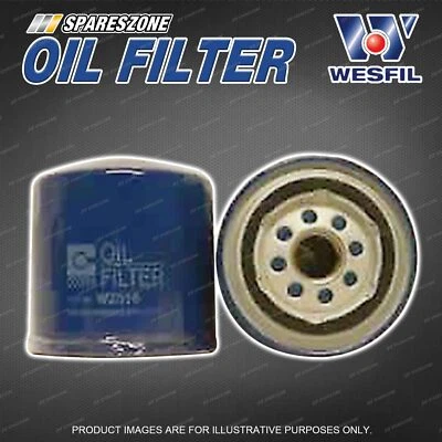 Wesfil Oil Filter for Ford Falcon FPV F6 GT Pursuit Territory BA BF Cougar SW SX - image 1 of 2