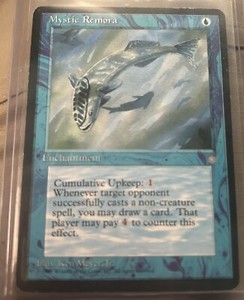 Mystic Remora (Non-foil) LP Ice Age Common MTG