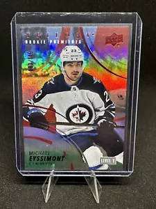 2022-23 Upper Deck Trilogy Michael Eyssimont Rookie Premieres Red /149 #156 - Picture 1 of 4