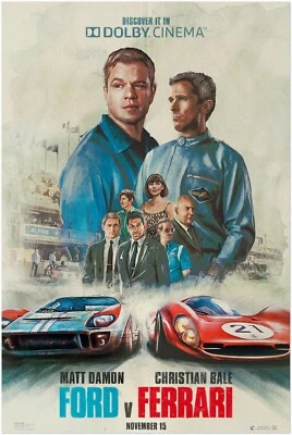Ford vs Ferrari - Le Mans - Movie Poster - Teaser US Version #1 - Image 1 of 4